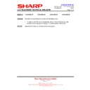 Sharp LC-46LE821E (serv.man17) Service Manual / Technical Bulletin