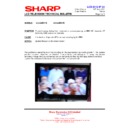 Sharp LC-46LE821E (serv.man20) Service Manual / Technical Bulletin