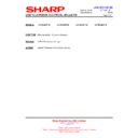 Sharp LC-46LE821E (serv.man24) Service Manual / Technical Bulletin