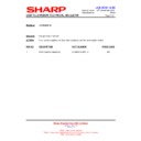 Sharp LC-46LE821E (serv.man26) Service Manual / Technical Bulletin