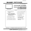 Sharp LC-46XD1E (serv.man11) Service Manual / Parts Guide