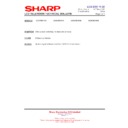 Sharp LC-46XD1E (serv.man25) Service Manual / Technical Bulletin
