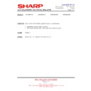 Sharp LC-46XD1E (serv.man28) Service Manual / Technical Bulletin
