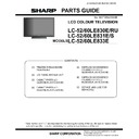 Sharp LC-52LE831E (serv.man12) Service Manual / Parts Guide