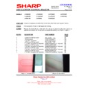 Sharp LC-52X20E (serv.man14) Service Manual / Technical Bulletin