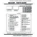 Sharp LC-52X20E (serv.man9) Service Manual / Parts Guide