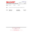 Sharp LC-52XL2E (serv.man22) Service Manual / Technical Bulletin
