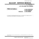 Sharp LC-60LE636E (serv.man10) Service Manual / Parts Guide
