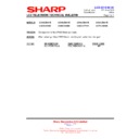Sharp LC-60LE636E (serv.man21) Service Manual / Technical Bulletin