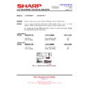 Sharp LC-60LE636E (serv.man23) Service Manual / Technical Bulletin
