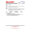 Sharp LC-70LE741E (serv.man21) Service Manual / Technical Bulletin