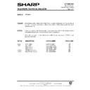 Sharp VT-3700H (serv.man49) Service Manual / Technical Bulletin
