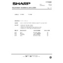 Sharp VT-3705H (serv.man22) Service Manual / Technical Bulletin