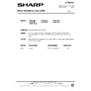 Sharp VC-M271HM (serv.man31) Service Manual / Technical Bulletin