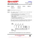 Sharp VC-M27HM (serv.man26) Service Manual / Technical Bulletin