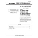 Sharp VC-MH711HM (serv.man6) Service Manual