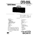 cfd-555l service manual