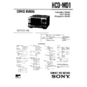Sony DHC-MD1, HCD-MD1 Service Manual