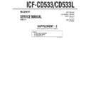 icf-cd533, icf-cd533l (serv.man3) service manual