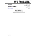 avd-s50, avd-s50es (serv.man2) service manual