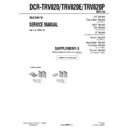 Sony DCR-TRV820, DCR-TRV820E, DCR-TRV820P (serv.man4) Service Manual