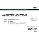 kdl-40ex720, kdl-46ex720, kdl-60ex720 service manual