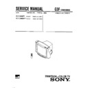 Sony KV-L34MF1 (serv.man4) Service Manual