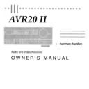 avap 2g (serv.man3) user manual / operation manual