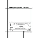 avr 130 (serv.man10) user manual / operation manual
