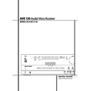 avr 130 (serv.man11) user manual / operation manual