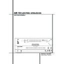 avr 130 (serv.man3) user manual / operation manual