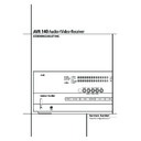 avr 140 (serv.man6) user manual / operation manual
