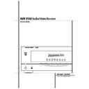 avr 1550 (serv.man2) user manual / operation manual