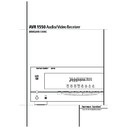 avr 1550 (serv.man3) user manual / operation manual