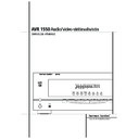 avr 1550 (serv.man6) user manual / operation manual