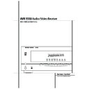avr 1550 (serv.man8) user manual / operation manual