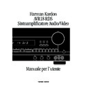 Harman Kardon AVR 18 (serv.man3) User Guide / Operation Manual