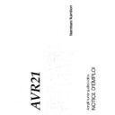 avr 21 (serv.man6) user manual / operation manual