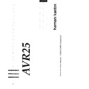 avr 25 (serv.man10) user manual / operation manual