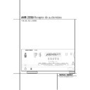 Harman Kardon AVR 2550 (serv.man16) User Guide / Operation Manual