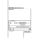 avr 3000 (serv.man8) user manual / operation manual