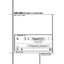 avr 3000 (serv.man9) user manual / operation manual