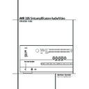 avr 335 (serv.man11) user manual / operation manual