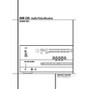 avr 335 (serv.man12) user manual / operation manual
