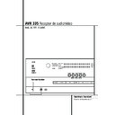 avr 335 (serv.man5) user manual / operation manual