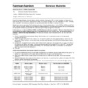 Harman Kardon AVR 35 (serv.man13) Service Manual / Technical Bulletin