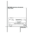 avr 4000 (serv.man7) user manual / operation manual