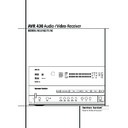 avr 430 (serv.man14) user manual / operation manual