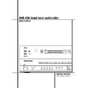 avr 430 (serv.man4) user manual / operation manual