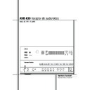avr 430 (serv.man9) user manual / operation manual